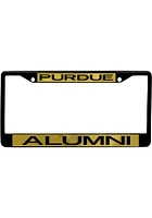 Purdue Boilermakers Alumni Graphic License Plate Frame - Black