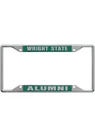 Wright State Raiders Alumni License Plate Frame - Green