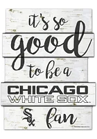 Chicago White Sox birch Sign - Black