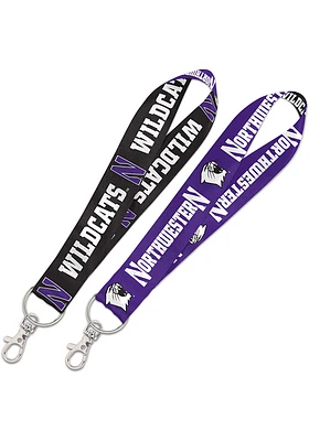 Northwestern Wildcats Key Strap Lanyard - Purple