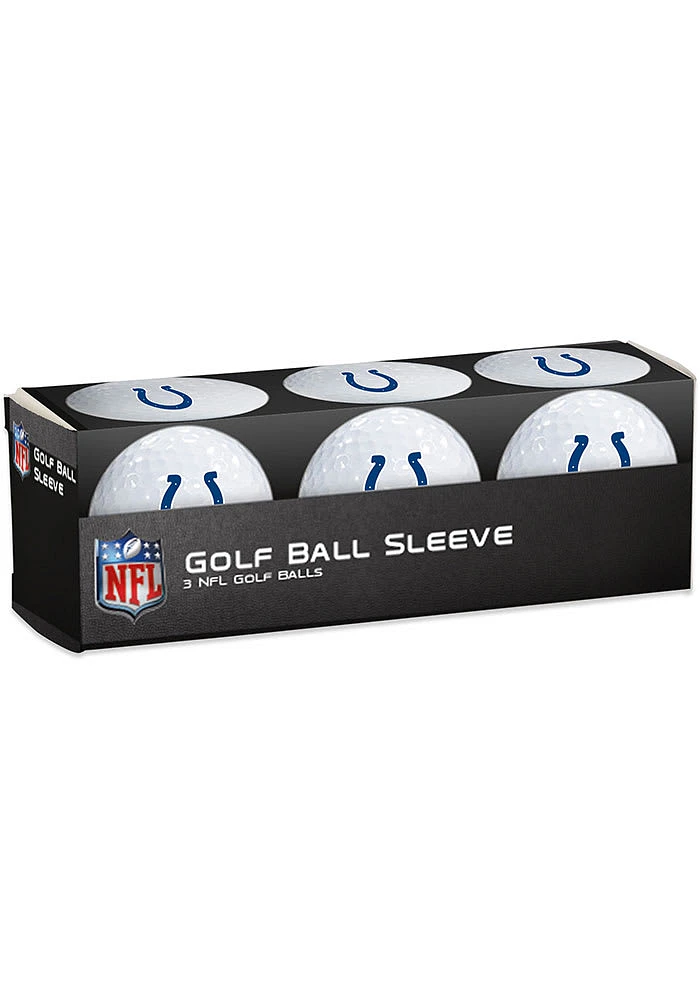 Indianapolis Colts 3 Pack Golf Balls