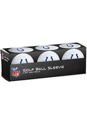 Indianapolis Colts 3 Pack Golf Balls