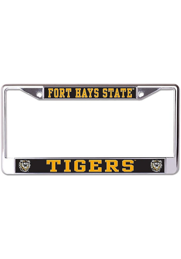Fort Hays State Tigers Printed Metallic License Plate Frame - Red