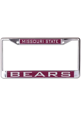 Missouri State Bears Metallic Inlaid License Frame