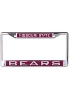 Missouri State Bears Metallic Inlaid License Frame