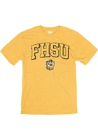 Fort Hays State Tigers Gold Triblend Short Sleeve Fashion T Shirt
