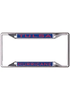 Tulsa Golden Hurricane Metallic Inlaid License Plate Frame - Blue