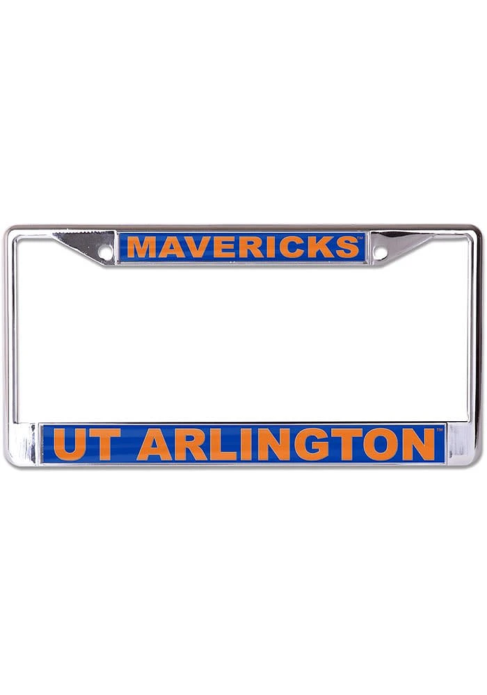 UTA Mavericks Metallic Inlaid License Frame
