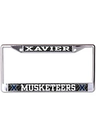 Xavier Musketeers Carbon Fiber License Frame