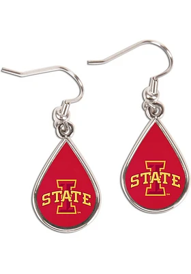 Iowa State Cyclones Teardrop Womens Earrings
