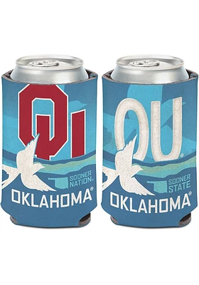 Oklahoma Sooners State Plate Coolie