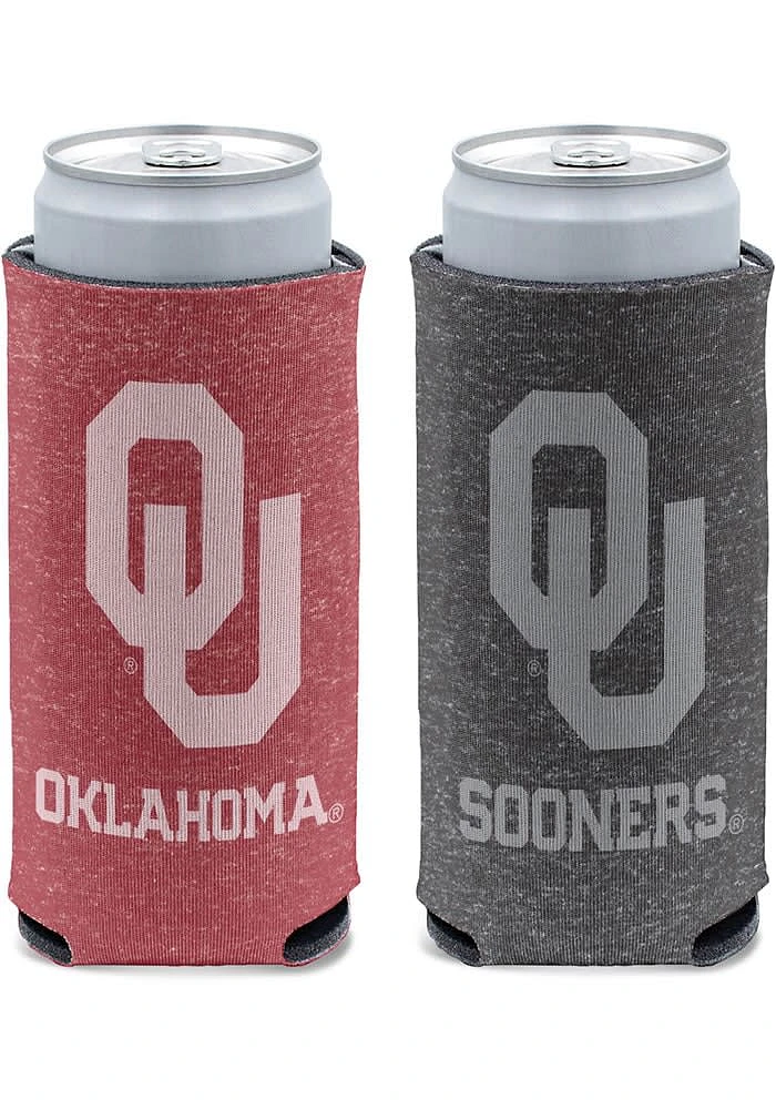 Oklahoma Sooners Team Color Heathered Slim Coolie