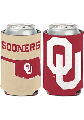 Oklahoma Sooners State Shape Coolie