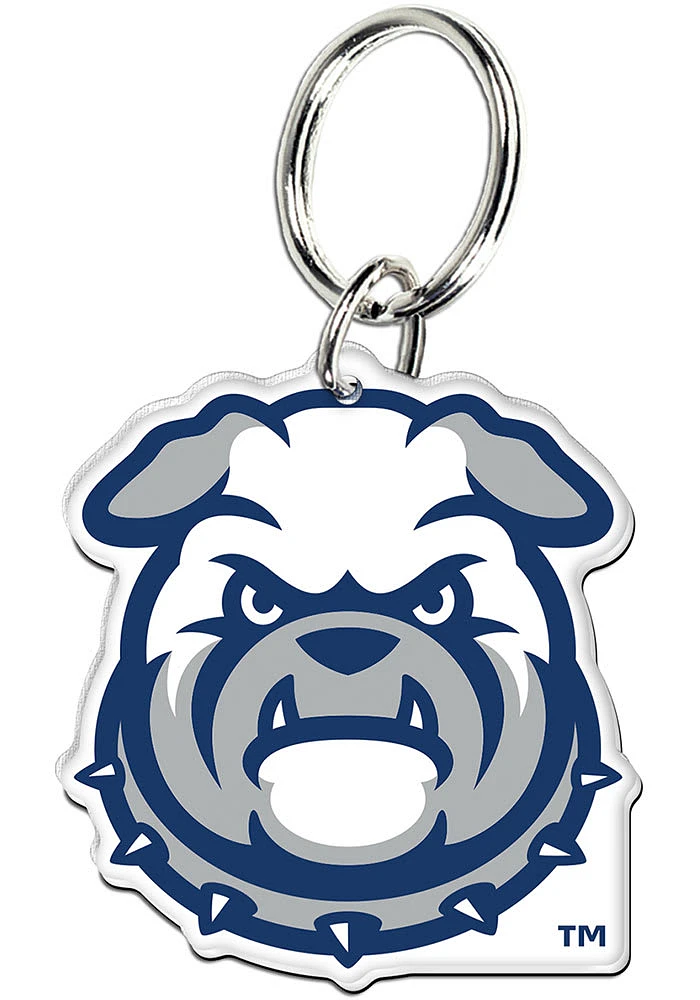 Drake Bulldogs Key Strap Keychain - Blue