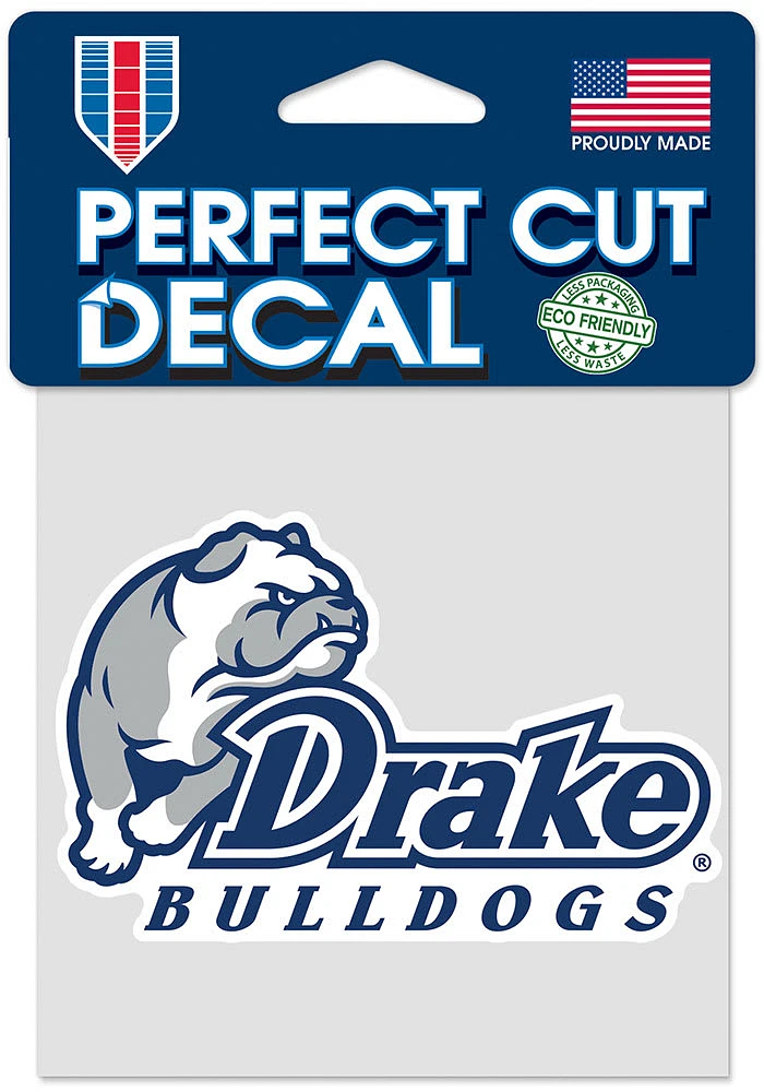 Drake Bulldogs Perfect Cut 4x4 Auto Decal