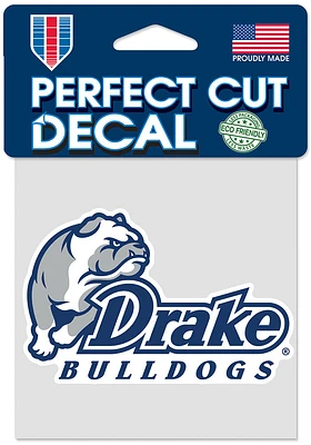 Drake Bulldogs Perfect Cut 4x4 Auto Decal