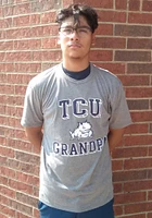 TCU Horned Frogs Grey Grandpa Number One Short Sleeve Fashion T Shirt