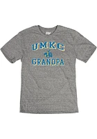 UMKC Roos Grey Grandpa Number One Short Sleeve Fashion T Shirt