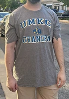 UMKC Roos Grey Grandpa Number One Short Sleeve Fashion T Shirt