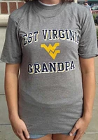West Virginia Mountaineers Grey Dad Number One Short Sleeve Fashion T Shirt