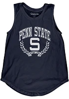 Penn State Nittany Lions Womens Navy Blue Muscle Tank Top