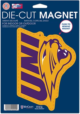 Northern Iowa Panthers 6.25x9 Car Magnet - Purple