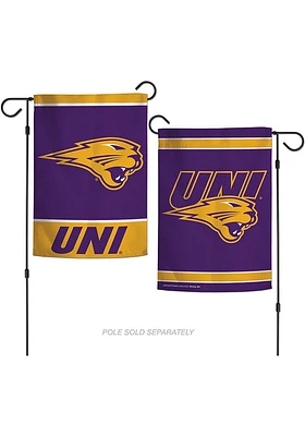 Northern Iowa Panthers 12x18 inch Garden Flag - Purple