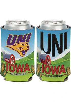 Northern Iowa Panthers State Plate Coolie