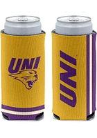 Northern Iowa Panthers Striped Primary Logo Slim Coolie