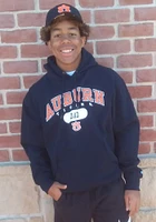 Auburn Tigers Mens Navy Blue Dad Pill Long Sleeve Hoodie