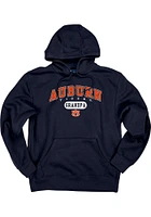 Auburn Tigers Mens Navy Blue Grandpa Pill Long Sleeve Hoodie