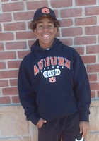 Auburn Tigers Mens Navy Blue Grandpa Pill Long Sleeve Hoodie