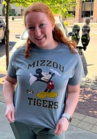 Missouri Tigers Grey Dis Right Here Mickey Short Sleeve Fashion T Shirt