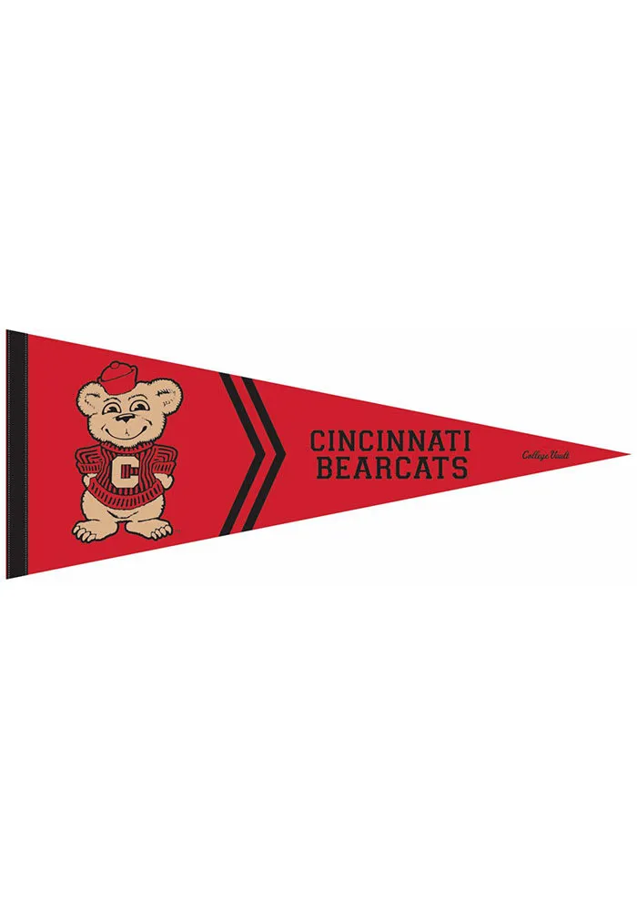 Cincinnati Bearcats Retro Vault Logo Pennant