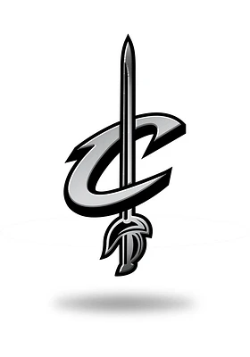 Cleveland Cavaliers Molded Car Emblem - Silver