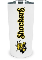 Wichita State Shockers Team Logo 18oz Soft Touch Stainless Steel Tumbler