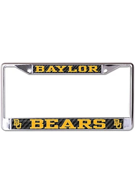 Baylor Bears Carbon License Plate Frame - Black