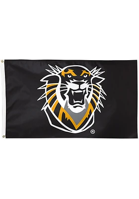 Fort Hays State Tigers 3x5 ft Silk Screen Grommet Flag - Black