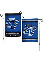 Grand Valley State Lakers 12x18 inch 2 Sided Garden Flag - Blue