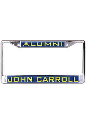 John Carroll Blue Streaks Alumni Inlaid License Plate Frame - Blue