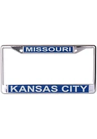 Kansas City Inlaid License Frame