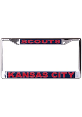 Kansas City Scouts Inlaid License Frame
