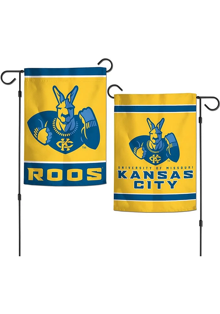 UMKC Roos 12x18 inch 2 Sided Garden Flag