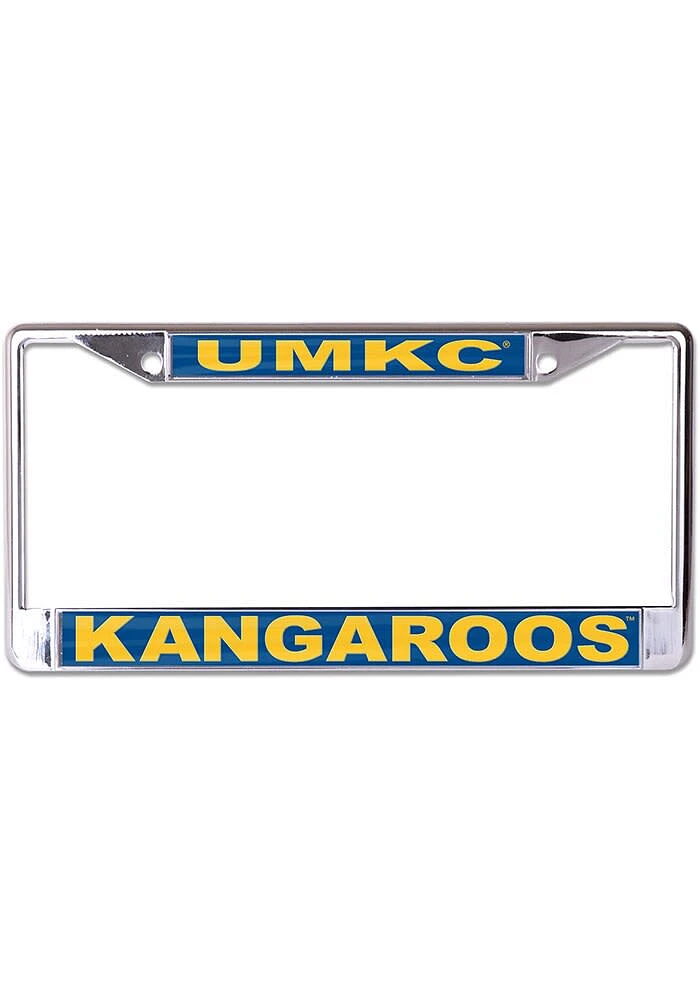 UMKC Roos Inlaid License Plate Frame - Blue