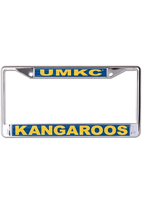 UMKC Roos Inlaid License Plate Frame - Blue