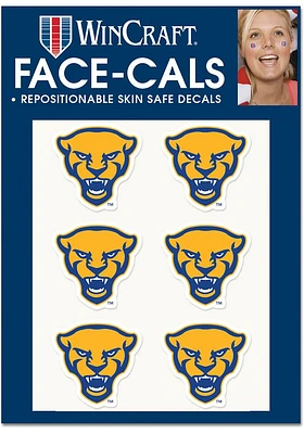Pitt Panthers Mascot 6 Pack Tattoo