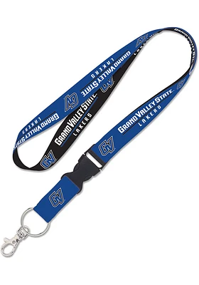 Grand Valley State Lakers Reversible Lanyard - Navy Blue