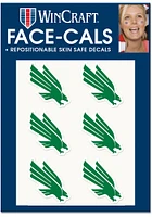 North Texas Mean Green Glitter 6 Pack Tattoo