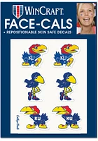 Kansas Jayhawks Evolution 6 Pack Tattoo