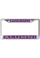 Prairie View A&M Panthers Alumni License Plate Frame - Purple